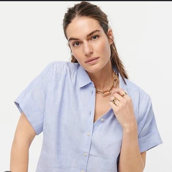 J. Crew Tops - J. Crew linen shirt